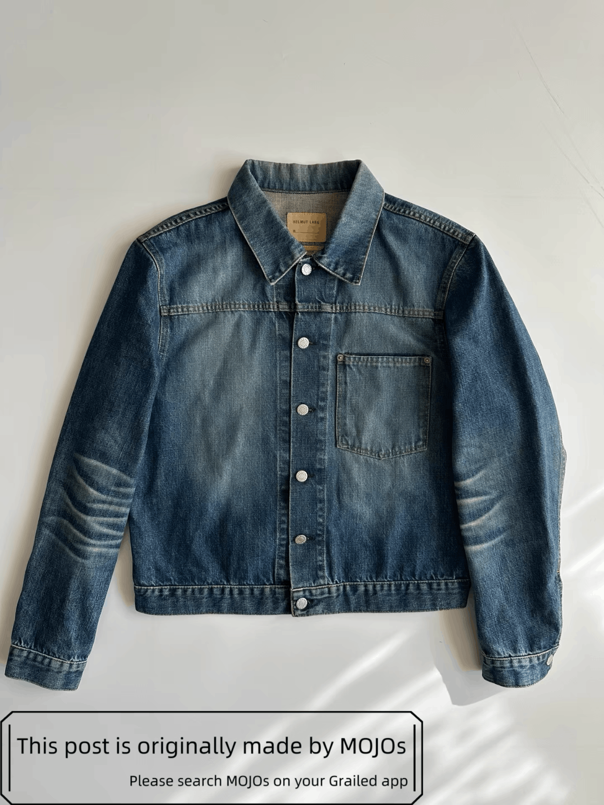 Helmut Lang AW04 ONE POCKET DENIM JACKET | Grailed