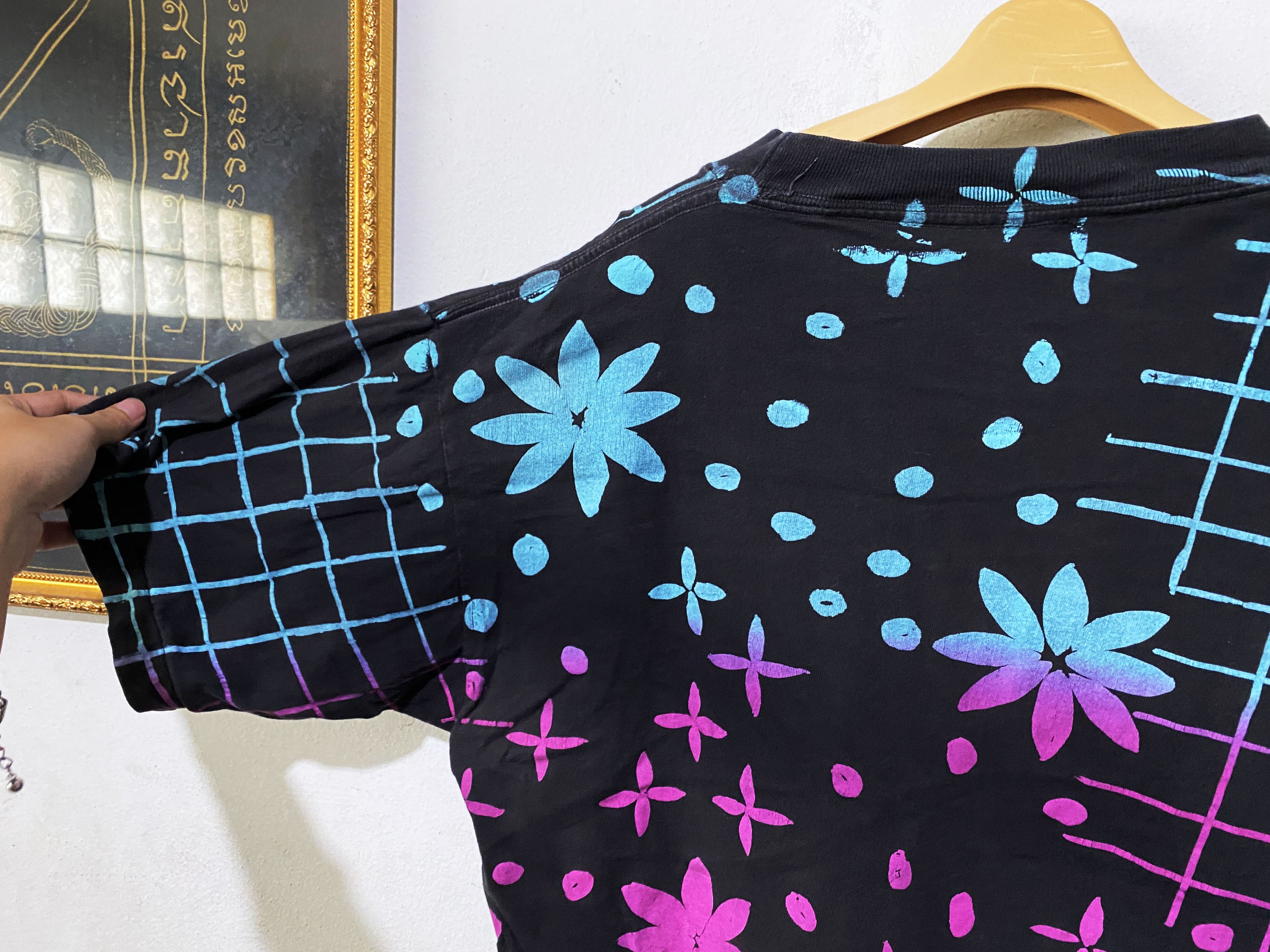 Vintage Vintage 90s Flower Shir Size US L / EU 52-54 / 3 - 5 Thumbnail