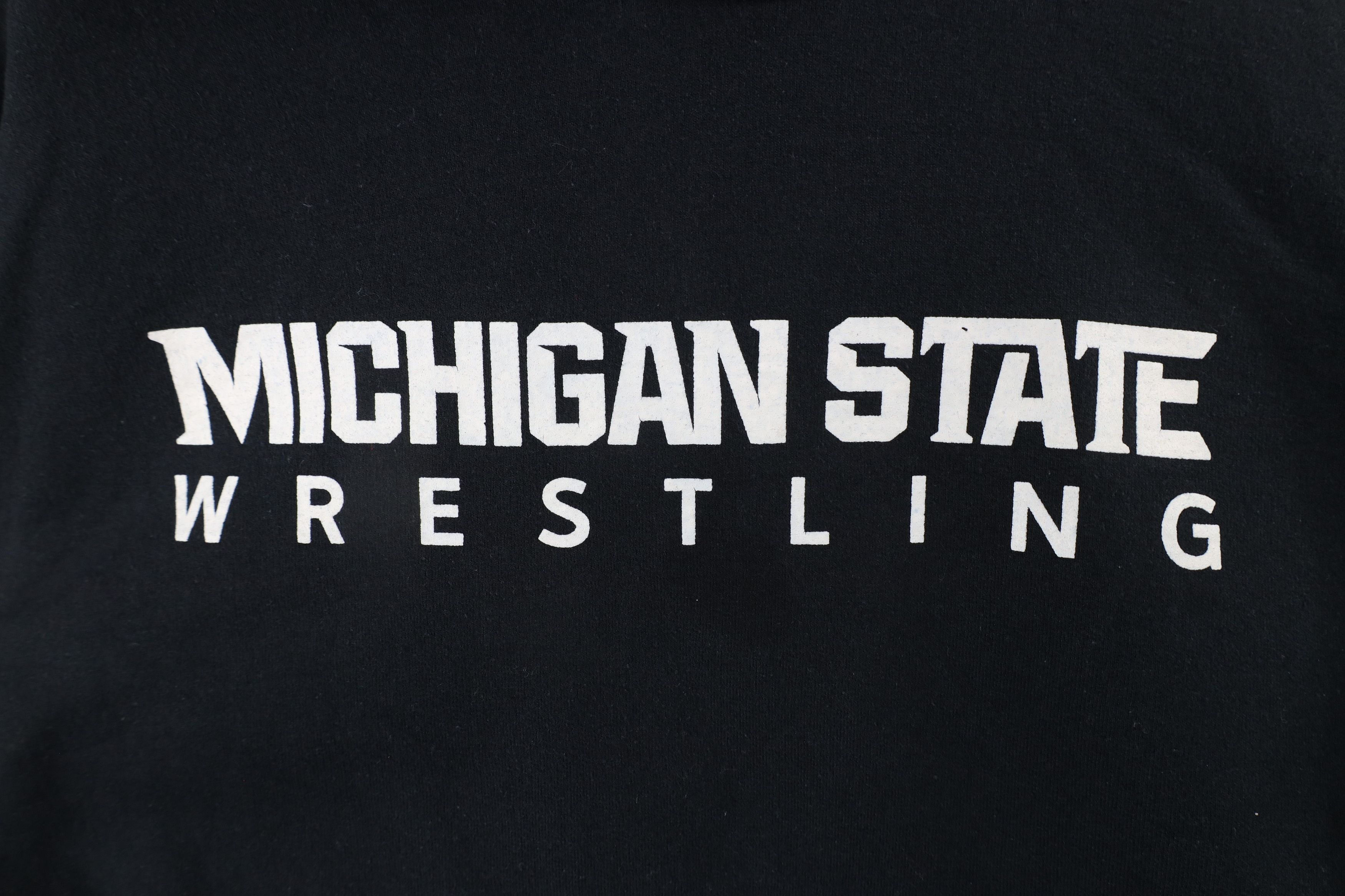 Vintage Mens Michigan State University Wrestling Hoodie Sweatshirt Size US S / EU 44-46 / 1 - 5 Thumbnail