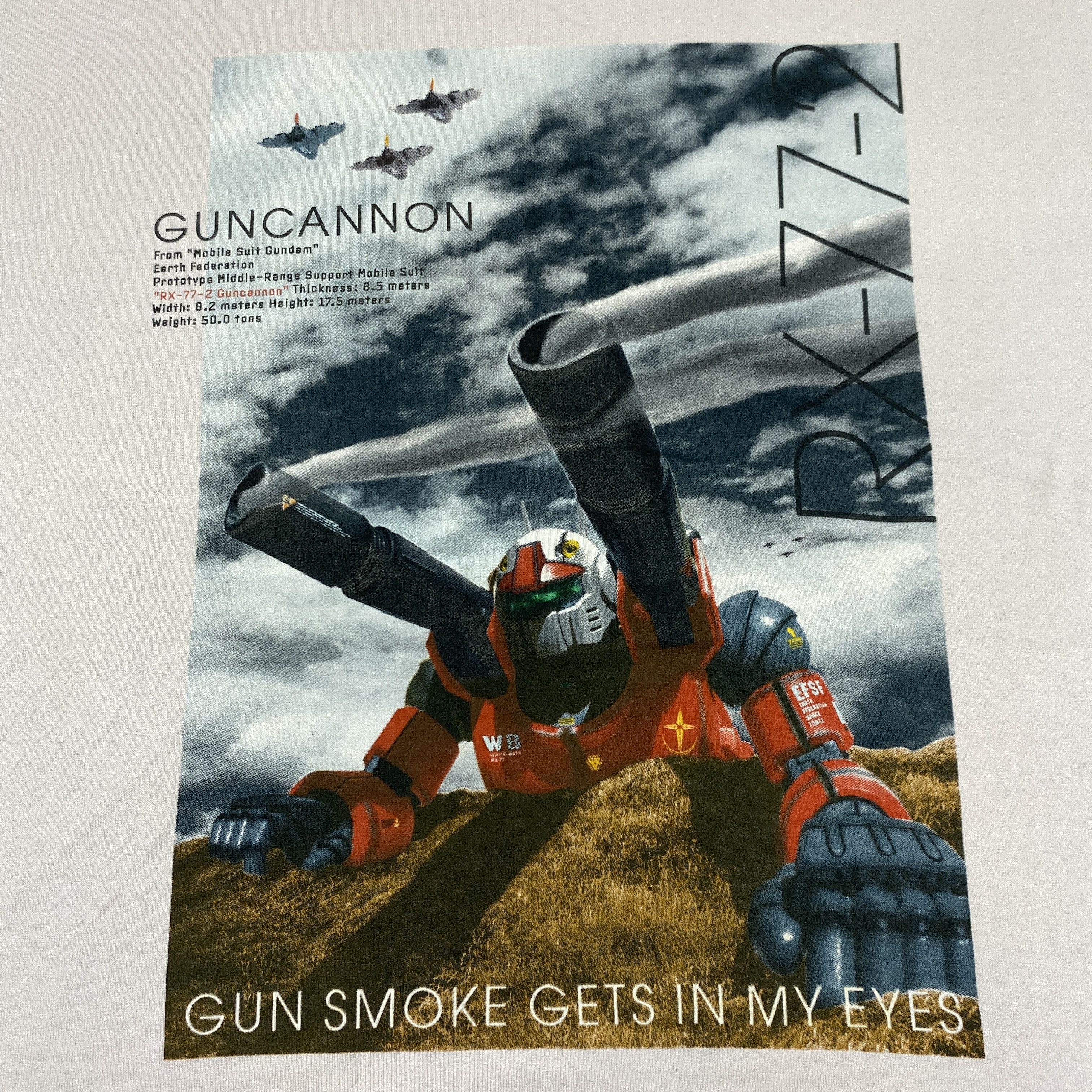 Anime Uniqlo Gundam Medium T-Shirt -B078 Size US M / EU 48-50 / 2 - 3 Thumbnail