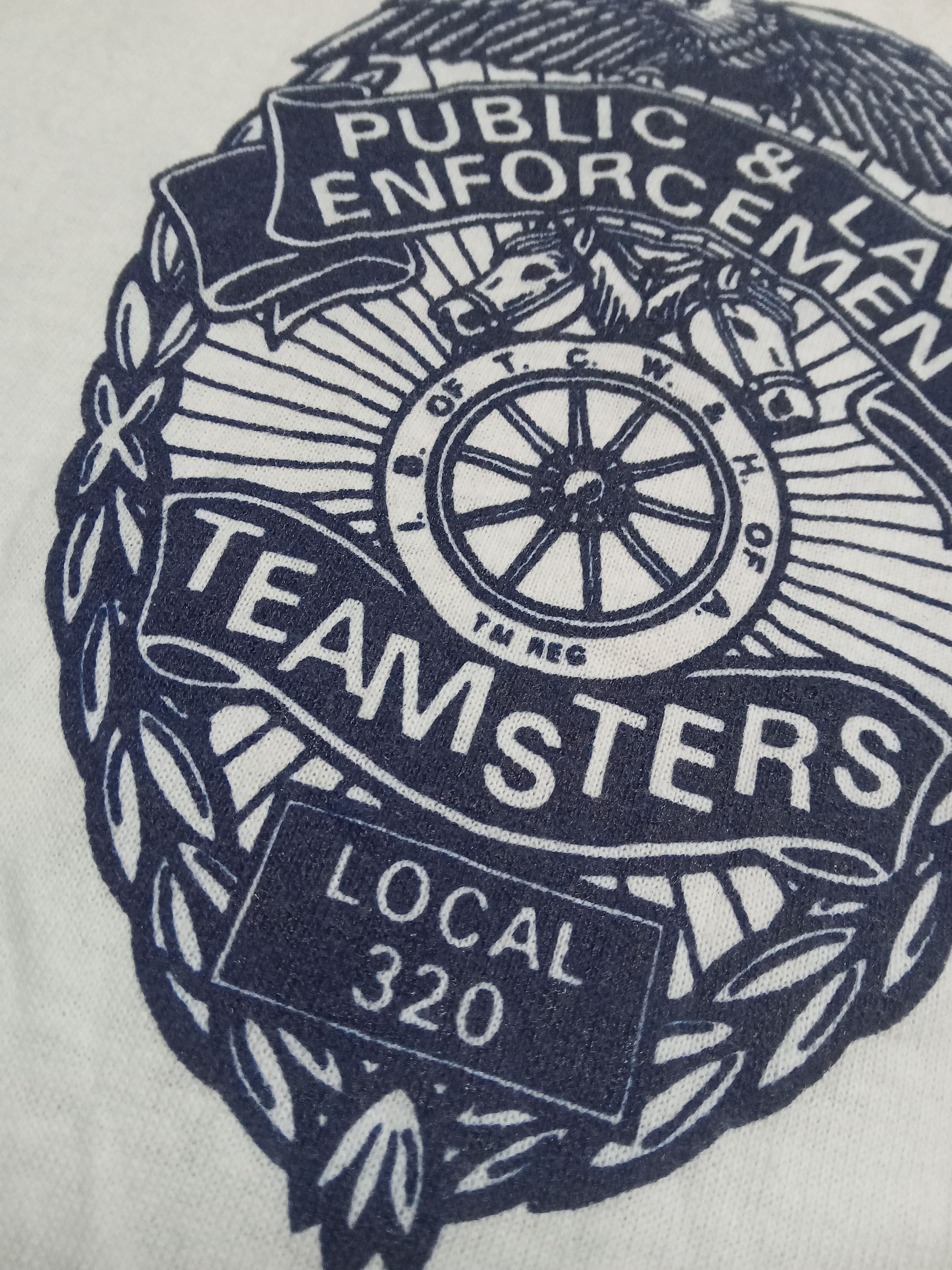 Vintage Vintage Public & Law Enforcement Very Rare T Shirt Size US M / EU 48-50 / 2 - 6 Thumbnail