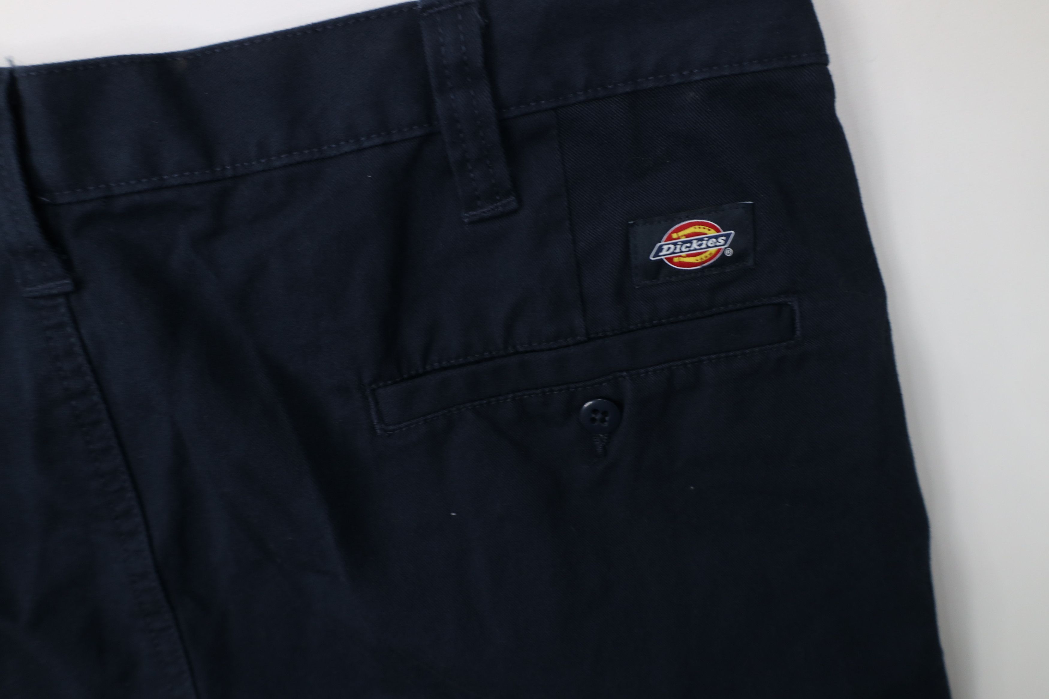 Dickies Deadstock Y2K Dickies Wide Leg Cargo Pants Navy Blue Cotton Size US 38 / EU 54 - 12 Thumbnail