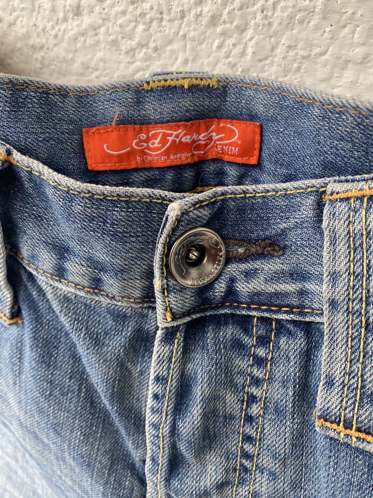 Ed Hardy Archive Ed Hardy Jeans denim y2k 90s Size US 32 / EU 48 - 4 Thumbnail