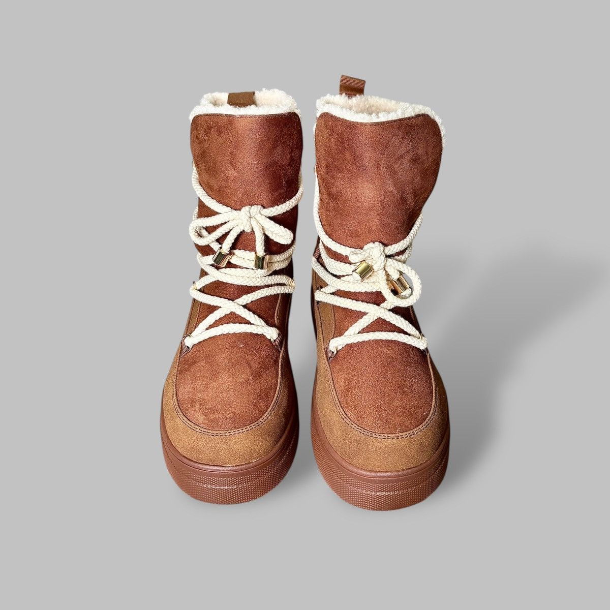 Other MIA Disa Brown Faux Suede Women’s Winter Boots Sz 7.5 Size US 7.5 / IT 37.5 - 5 Thumbnail