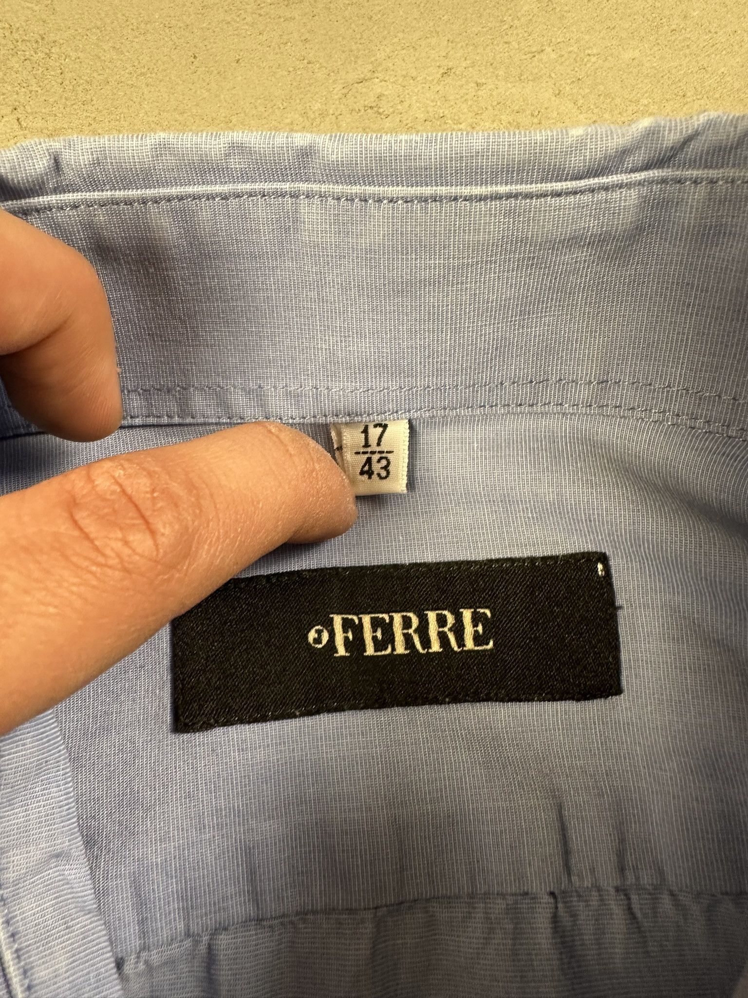 Gianfranco Ferre Vintage Giangranco Ferre Button Up Shirt Oldmoney Size US XL / EU 56 / 4 - 13 Thumbnail