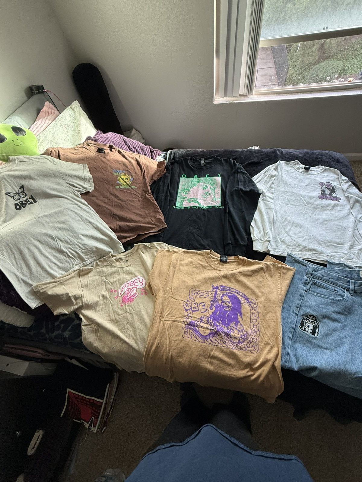 Obey OBEY Full Fit Bundle (7 Pieces) Shirts+ Long Sleeves + Pants Size US M / EU 48-50 / 2 - 2 Thumbnail