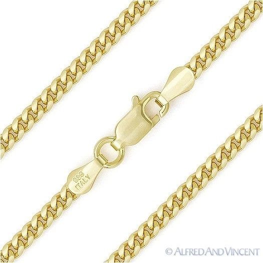 Other 3.5mm Miami Cuban / Curb Link Chain Necklace - 18" Size ONE SIZE - 1 Thumbnail