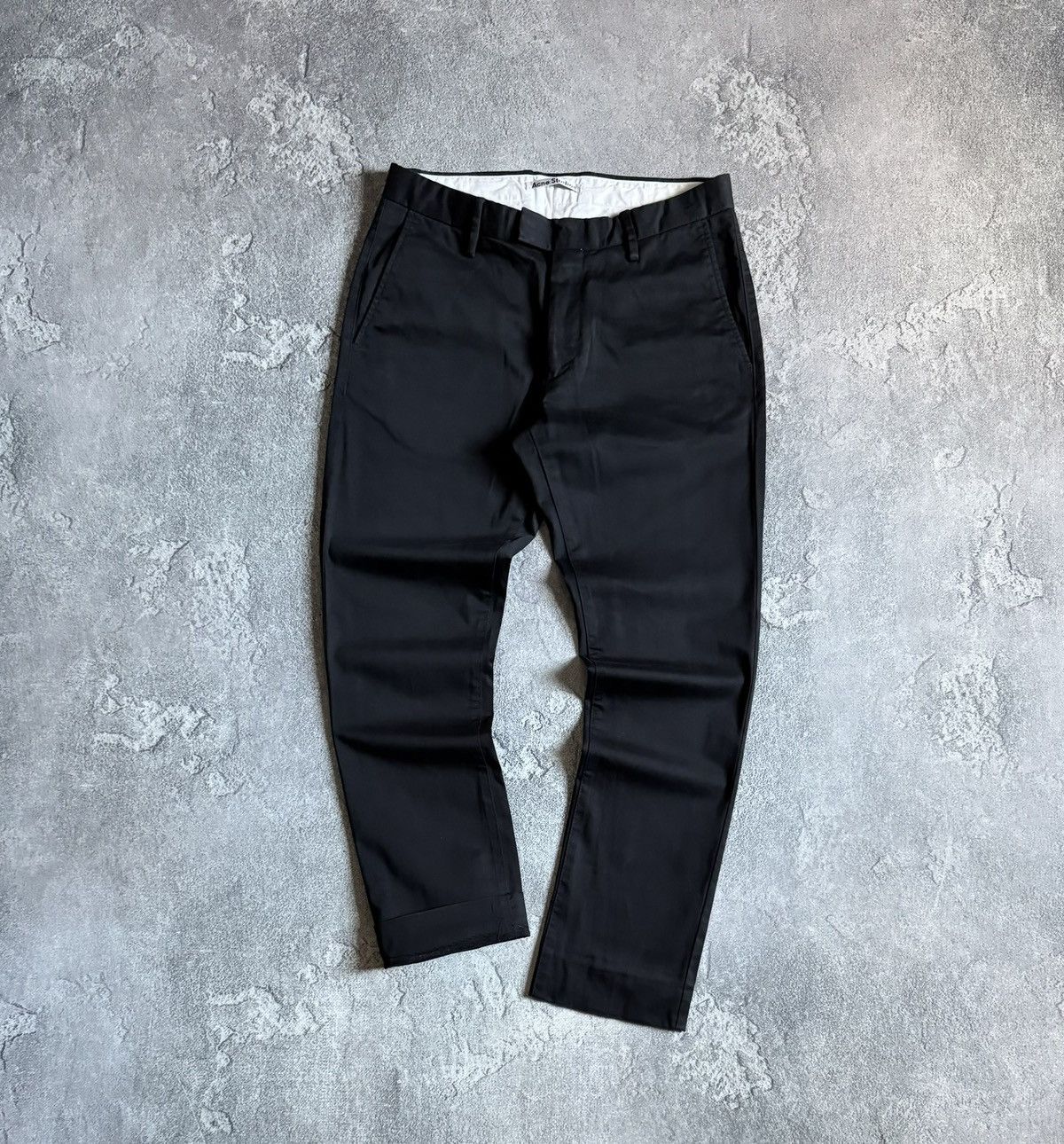 Acne Studios Acne Studios Satin Contrast Trousers | Grailed