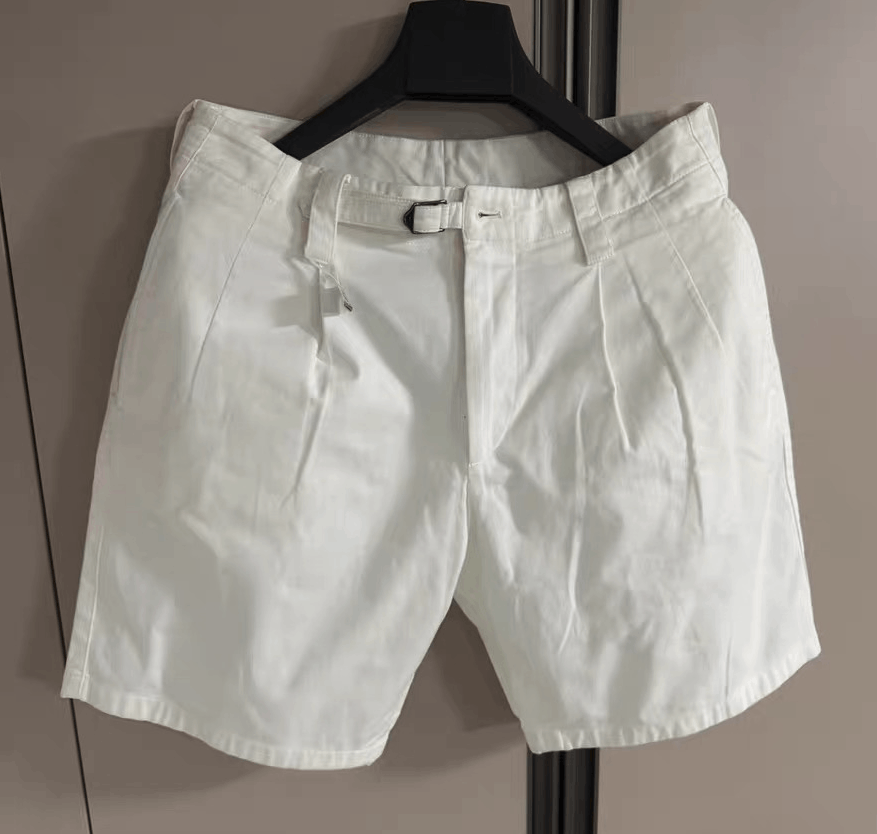 Dolce & Gabbana DG/Dolce & Gabbana White Men's Denim Shorts Size US 33 - 1 Thumbnail