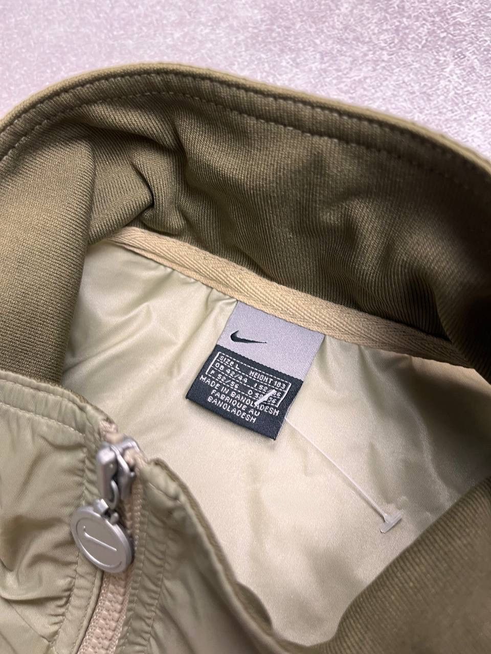 Nike × Vintage Vintage Nike Swoosh Boxy Olympic Nylon Jacket L Size US L / EU 52-54 / 3 - 4 Thumbnail
