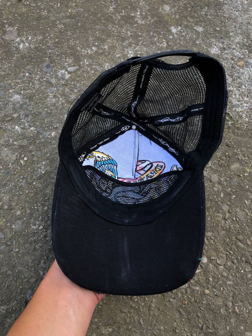 Other Vintage Y2K Ed Hardy cap skull big logo Size ONE SIZE - 7 Thumbnail