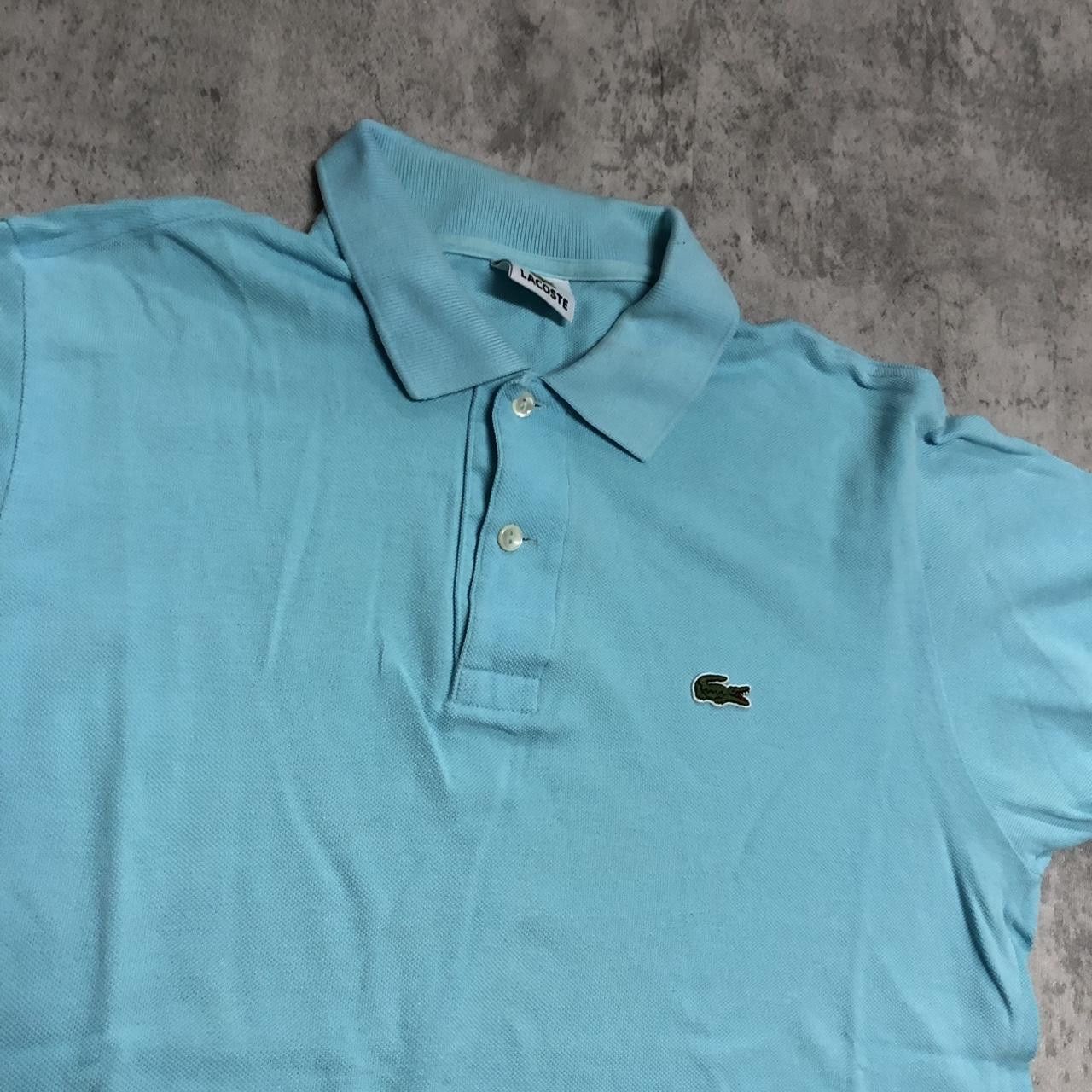 Lacoste Lacoste blue T-shirt model cozy Size US M / EU 48-50 / 2 - 2 Thumbnail