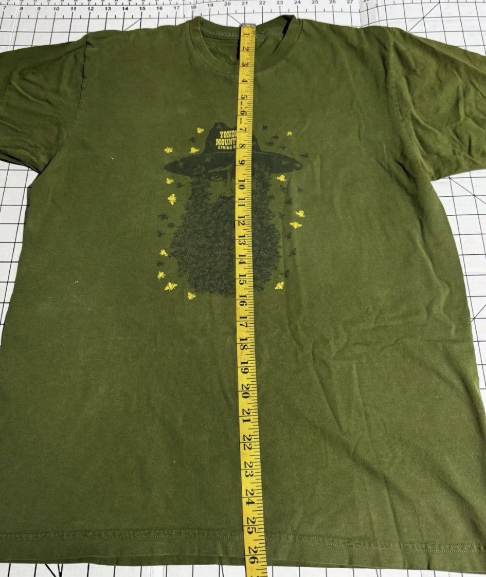 American Apparel Yonder Mountain String Band 2007 Concert T-shirt Size L Size US L / EU 52-54 / 3 - 6 Thumbnail