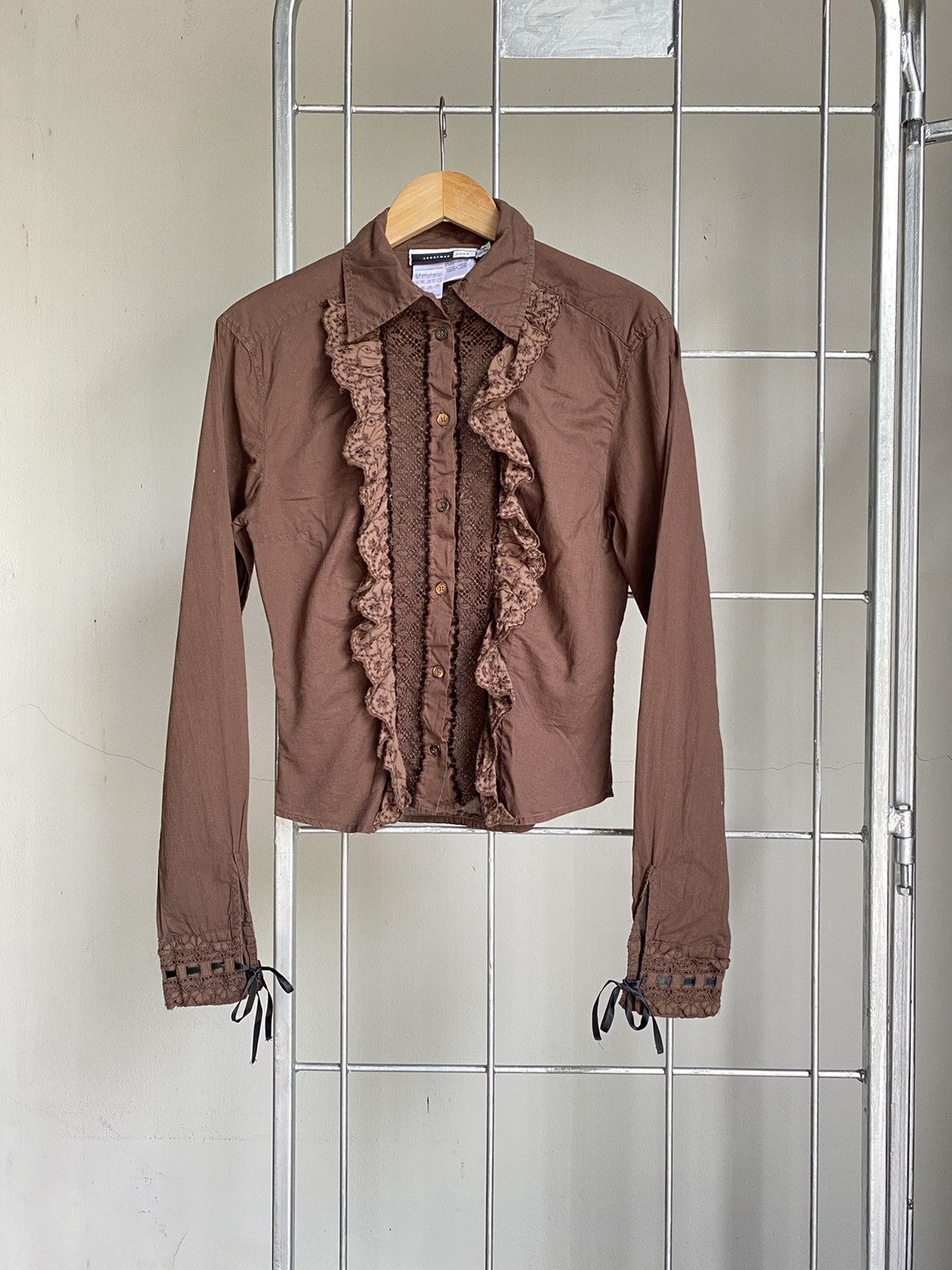 Sportmax by Maxmara ruffle shirt