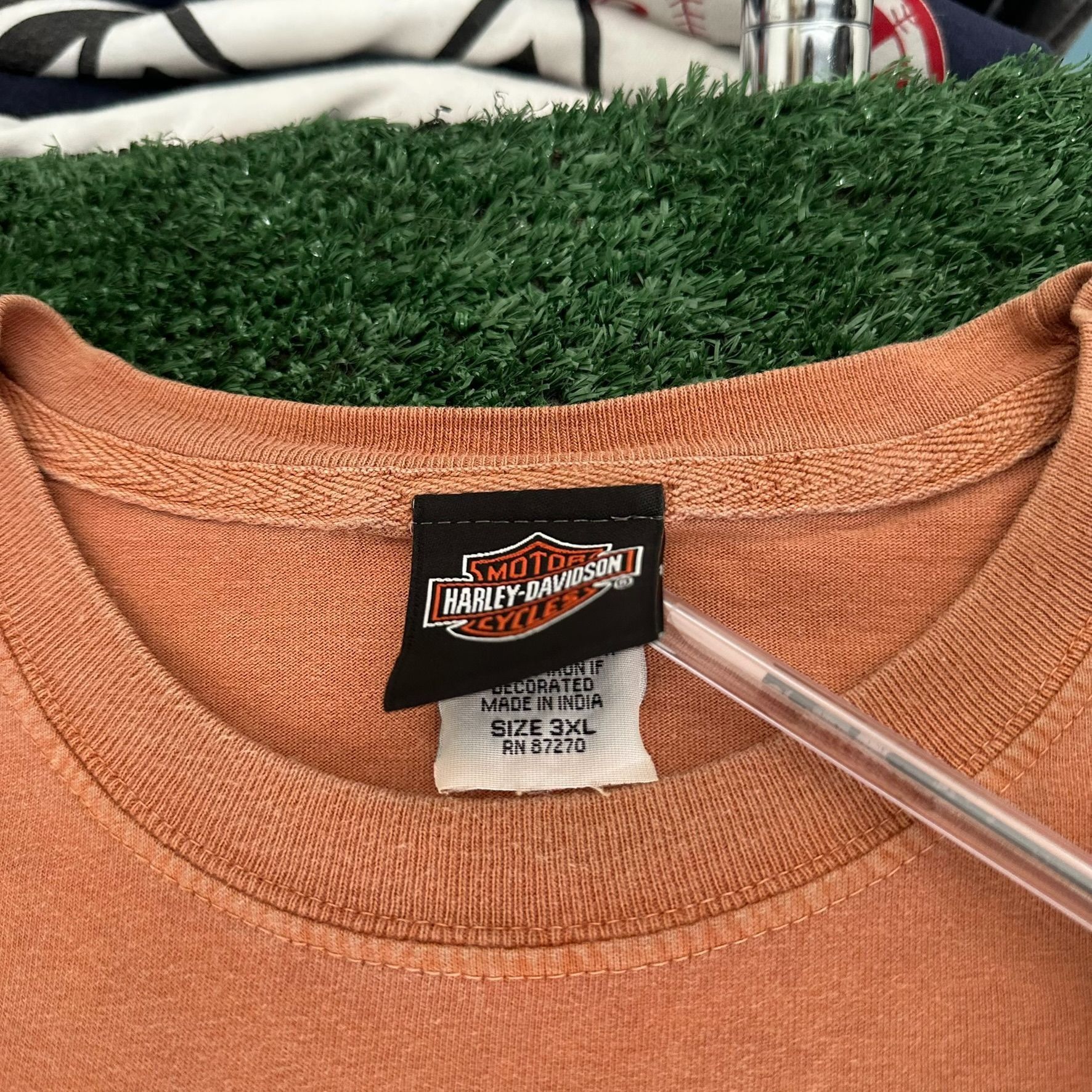 Harley Davidson Vintage Y2K Harley Davidson T-Shirt Moto Biker Loveland Colo Size US XXL / EU 58 / 5 - 3 Thumbnail
