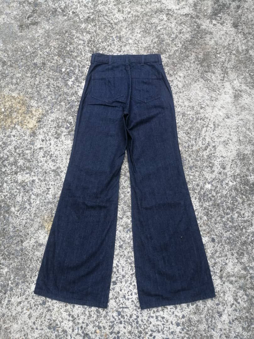 JW Anderson × Uniqlo Uniqlo X J.W. Anderson Bootcut Denim Jeans Size 24" / US 00 / IT 34 - 2 Thumbnail