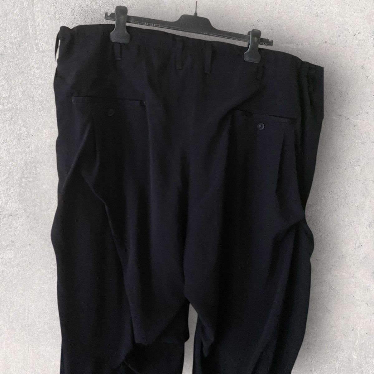 Yohji Yamamoto NWT S/S23 Rayon Blend Shrunk Pants Size US 34 / EU 50 - 9 Thumbnail