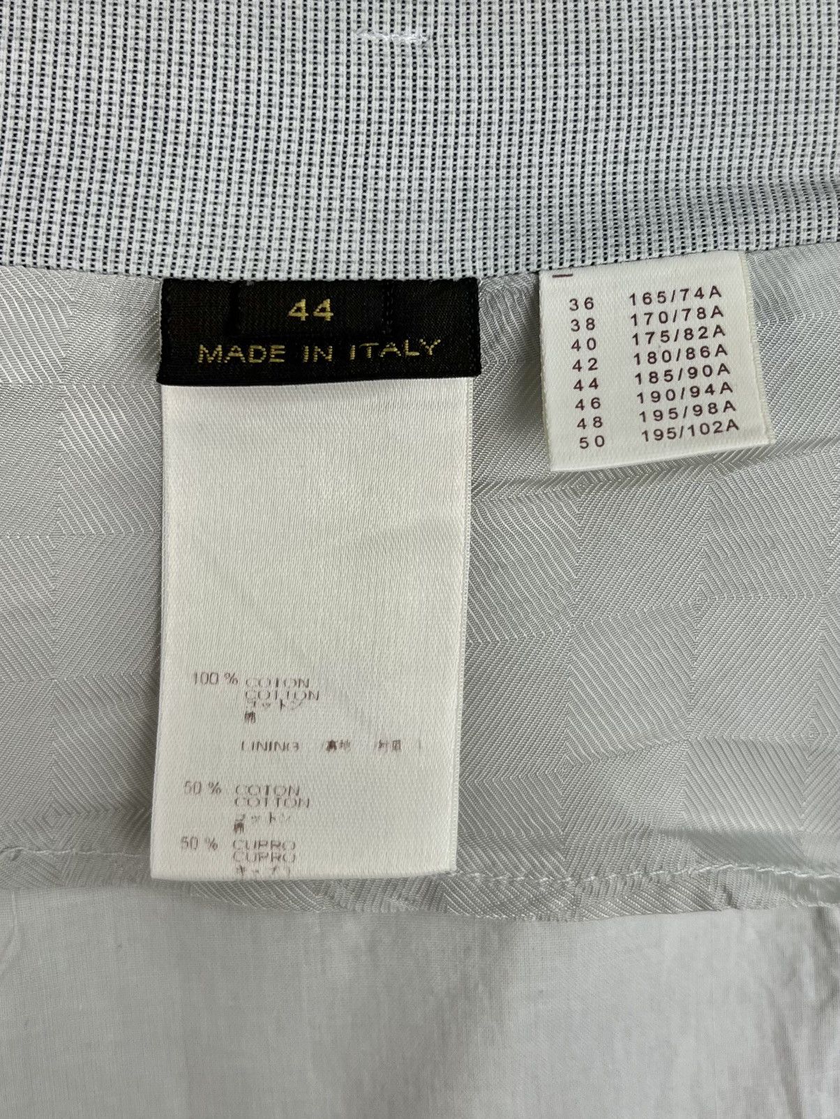 Louis Vuitton LOUIS VUITTON Shorts Chino Strap LV Plaid Cotton Gray Men's Size US 34 / EU 50 - 19 Thumbnail