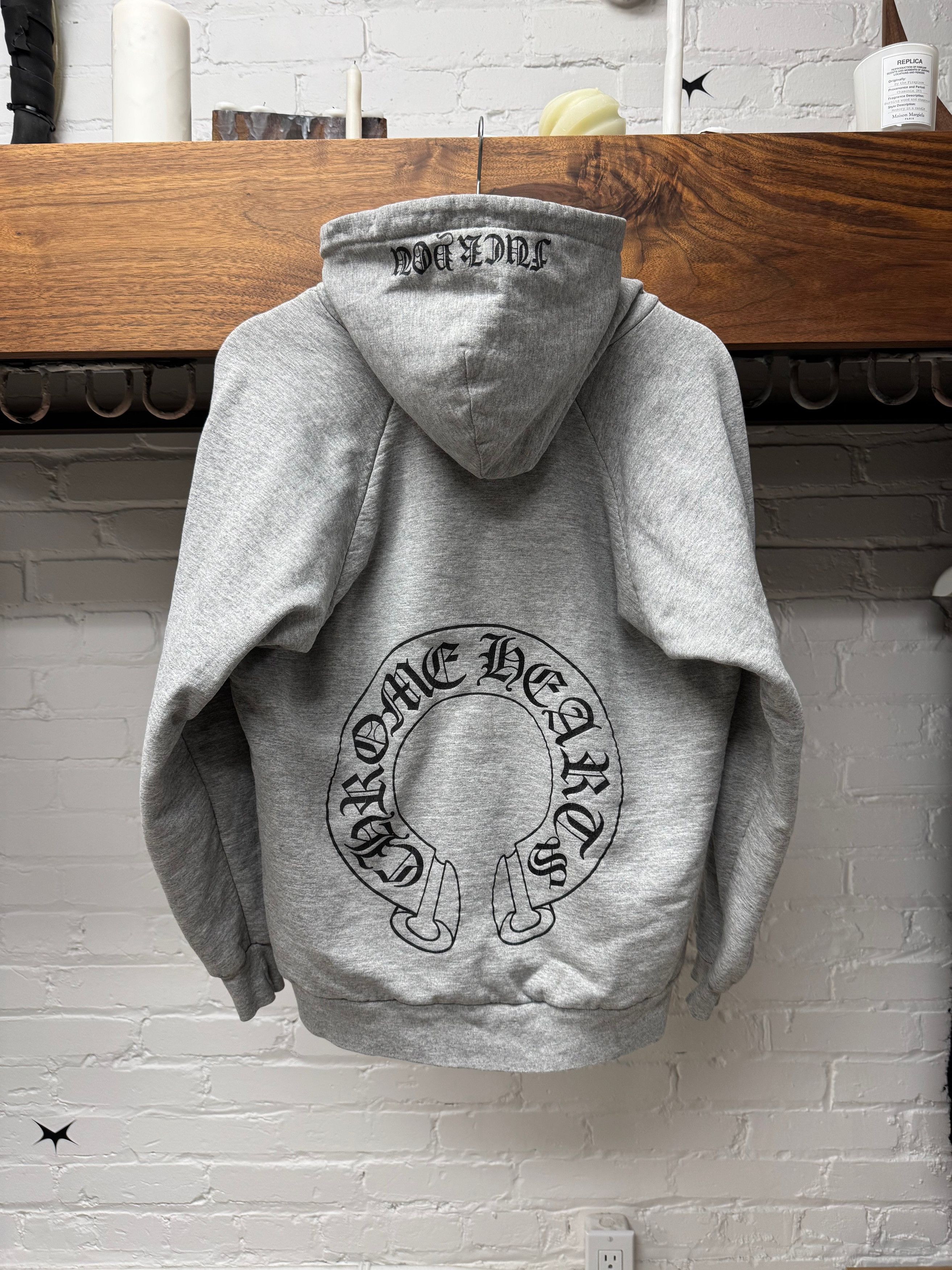 Chrome Hearts Vintage 90s Chrome Hearts Grey Thermal Lined 'FUCK
