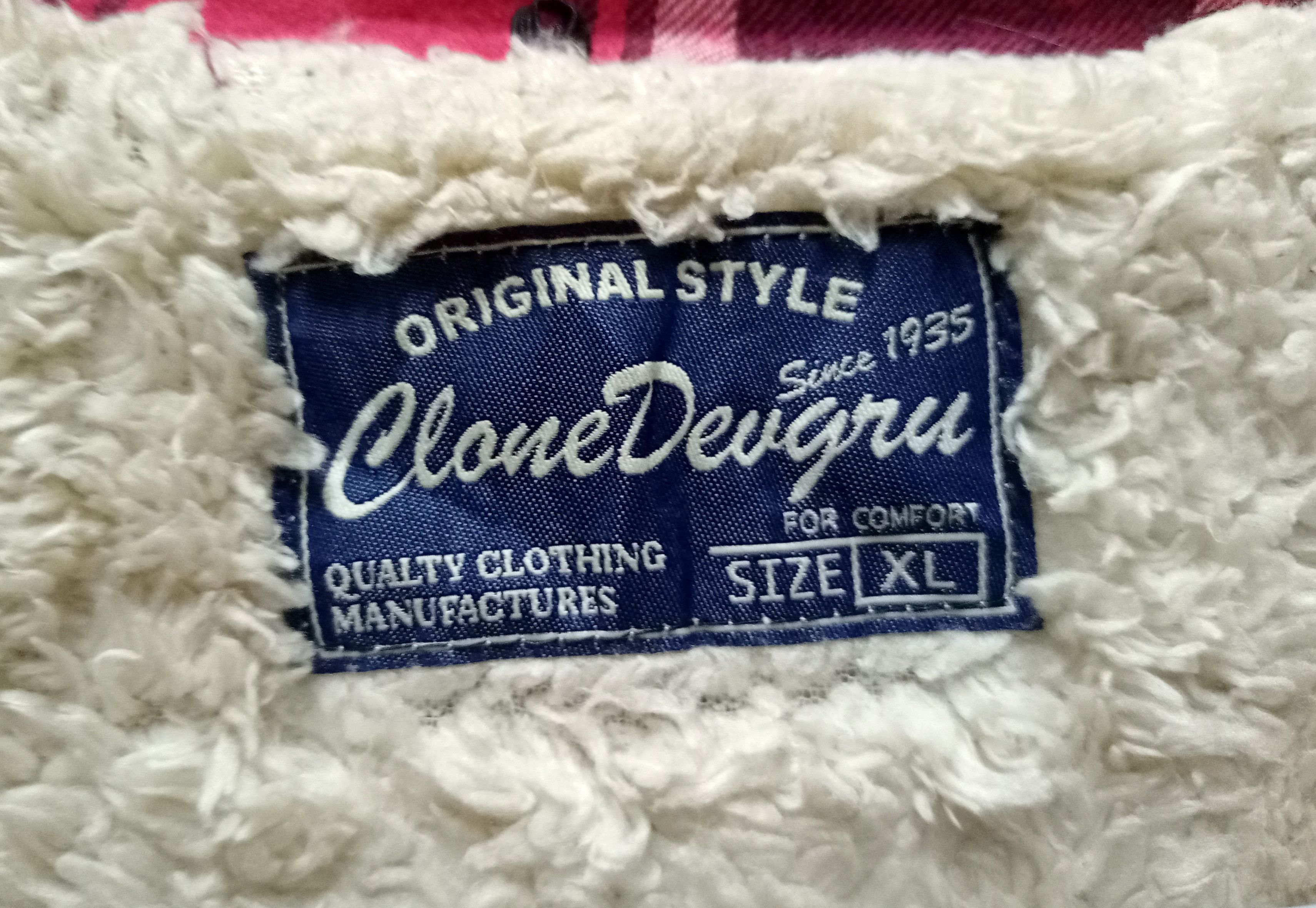 Flannel CLANE DEUGRU SHERPPA ZIPPER FLANEL Size US S / EU 44-46 / 1 - 6 Thumbnail