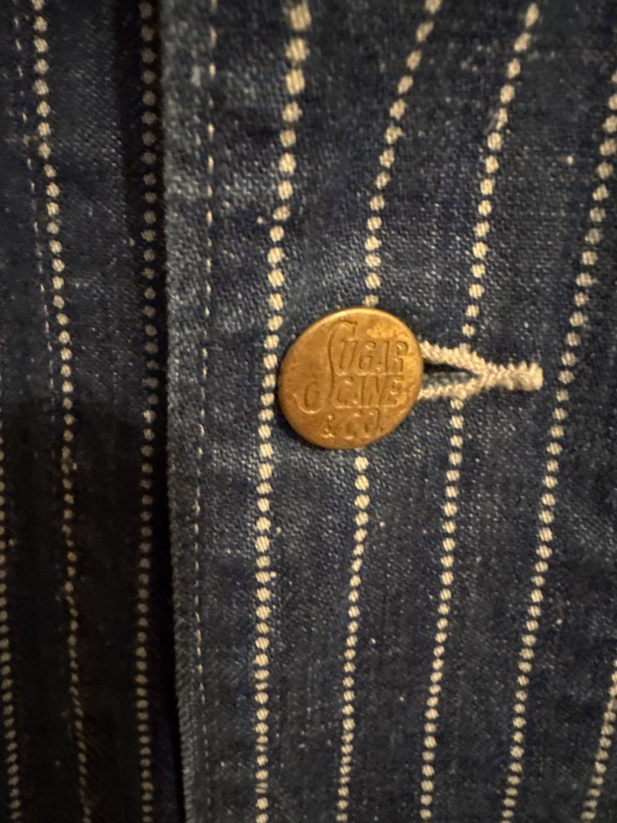 Sugar Cane Amazing Sugar Cane Denim Chore Coat Size US L / EU 52-54 / 3 - 4 Thumbnail