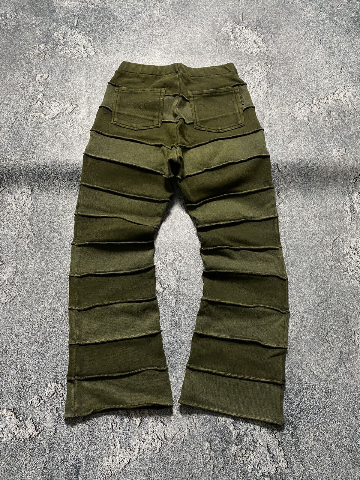 Hysteric Glamour Hullo N.Day VNTG 00’ Hugi Multi Level Flare Pants Trousers Size US 30 / EU 46 - 7 Thumbnail