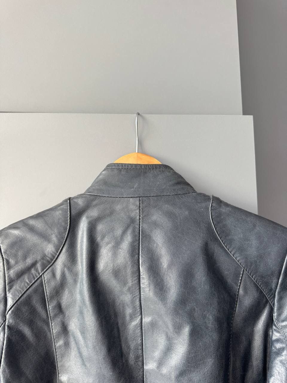 Japanese Brand Vintage Pablo Valentino Miss V Leather Jacket Made for Japan Size M / US 6-8 / IT 42-44 - 3 Thumbnail