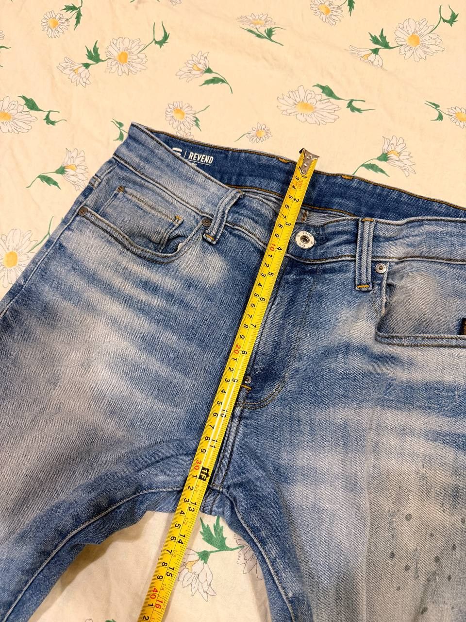 G-Star G-STAR 3301 SLIM Jeans Men Stretch Buttons Fly Size US 33 - 4 Thumbnail