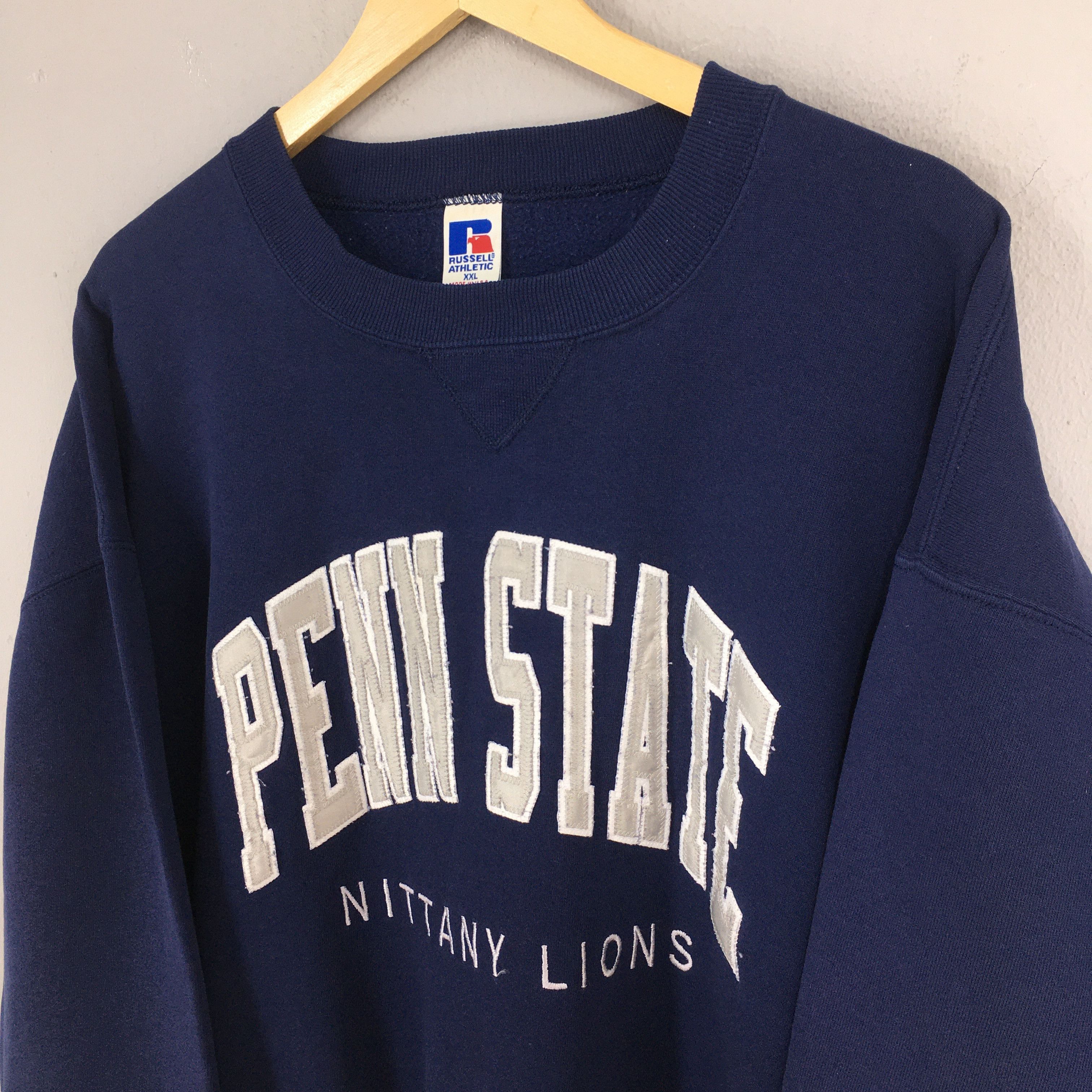 NCAA × Russell Athletic Vintage Penn State Nittany Lions NCAA Sweatshirt 2XLarge Size US XXL / EU 58 / 5 - 3 Thumbnail
