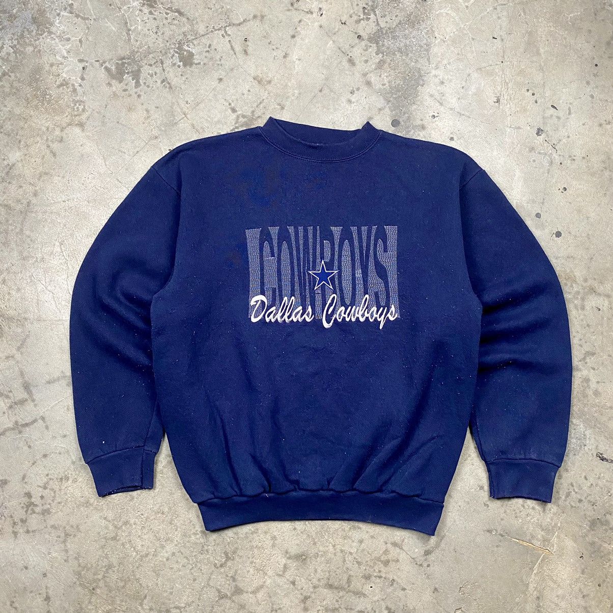 Logo 7 × Vintage 90s Dallas Cowboys Boxy Crewneck Size US M / EU 48-50 / 2 - 1 Thumbnail