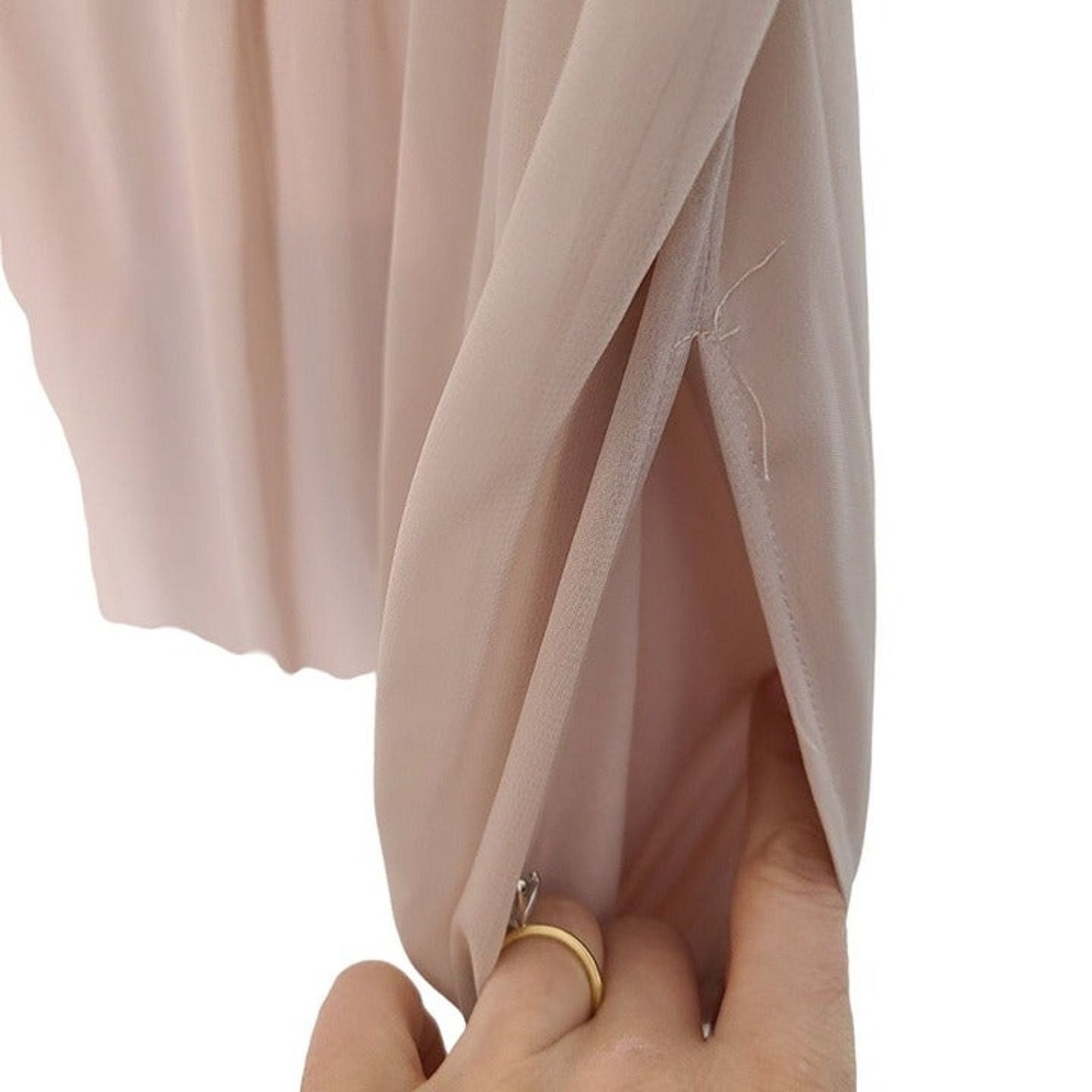 Birddogs Birdy Grey Laurie Empire Bridesmaid Maxi Dress M Formal Size M / US 6-8 / IT 42-44 - 6 Thumbnail