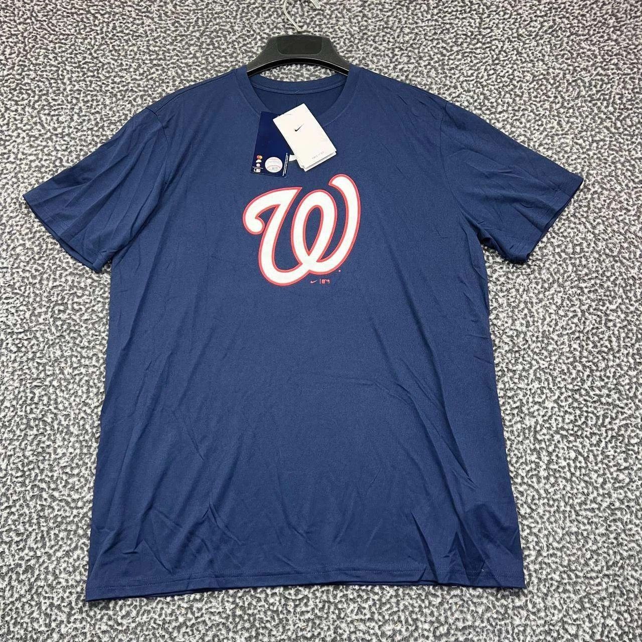 Nike Nike Dri-Fit Shirt Men Washington Nationals Crew Neck New L Size US L / EU 52-54 / 3 - 1 Thumbnail