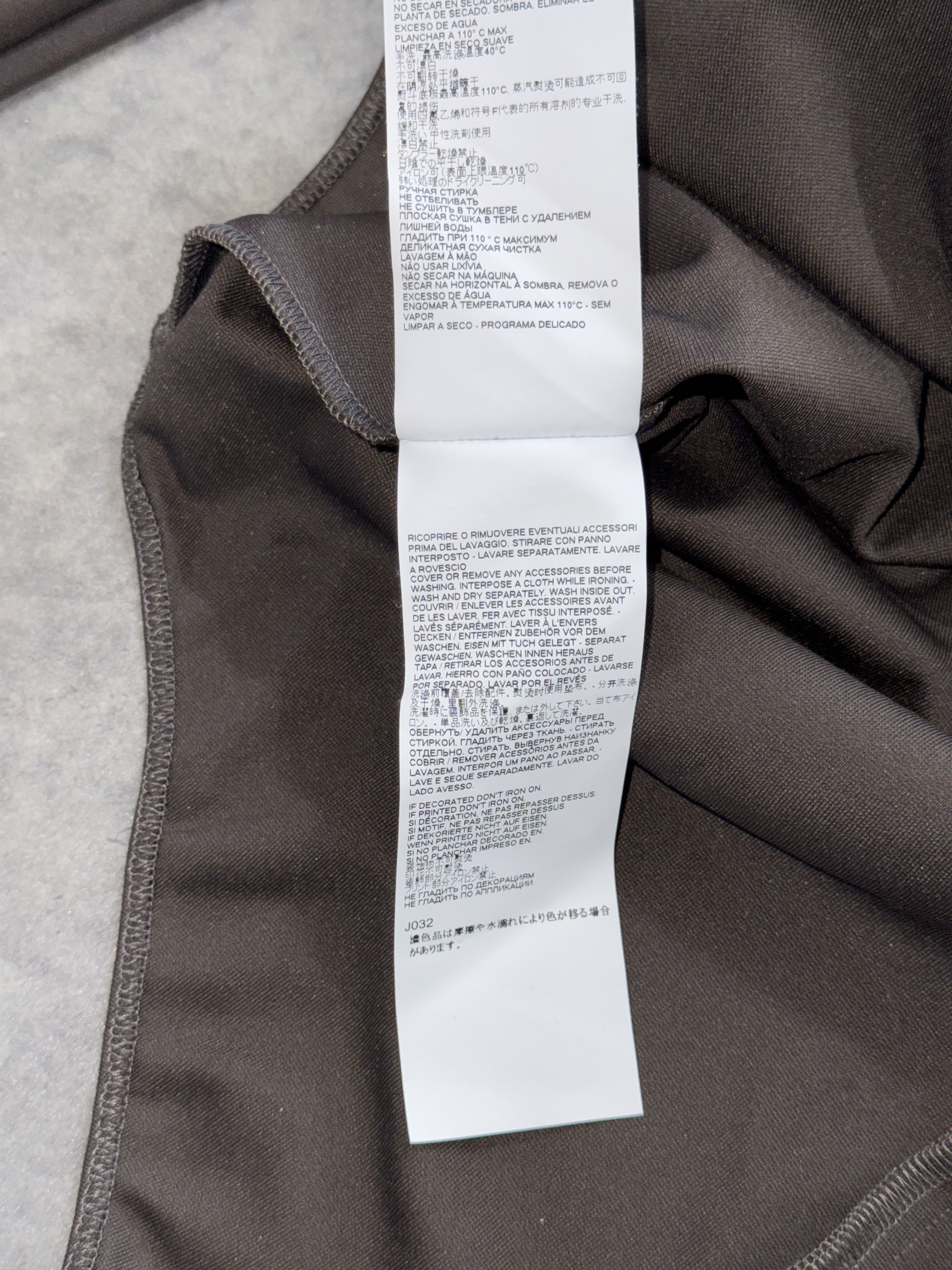 Maison Margiela Maison Margiela Long Sleeve Body – Brown – 4 seams Size M / US 6-8 / IT 42-44 - 8 Thumbnail