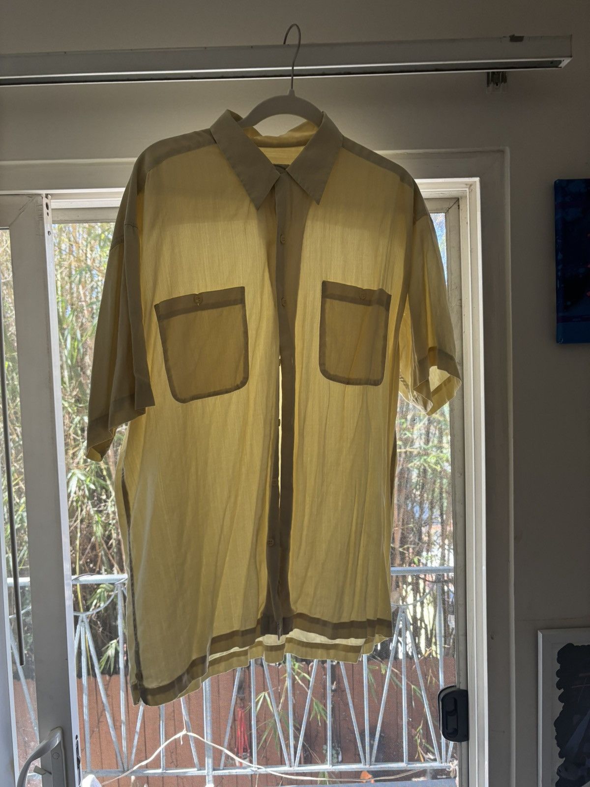 Vintage Visitors Canary short sleeve button-up Size US L / EU 52-54 / 3 - 1 Thumbnail