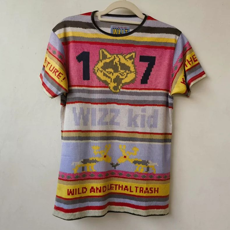 Walter Van Beirendonck walter van beirendonck Knitwear printed with short sleeves Size US L / EU 52-54 / 3 - 1 Thumbnail