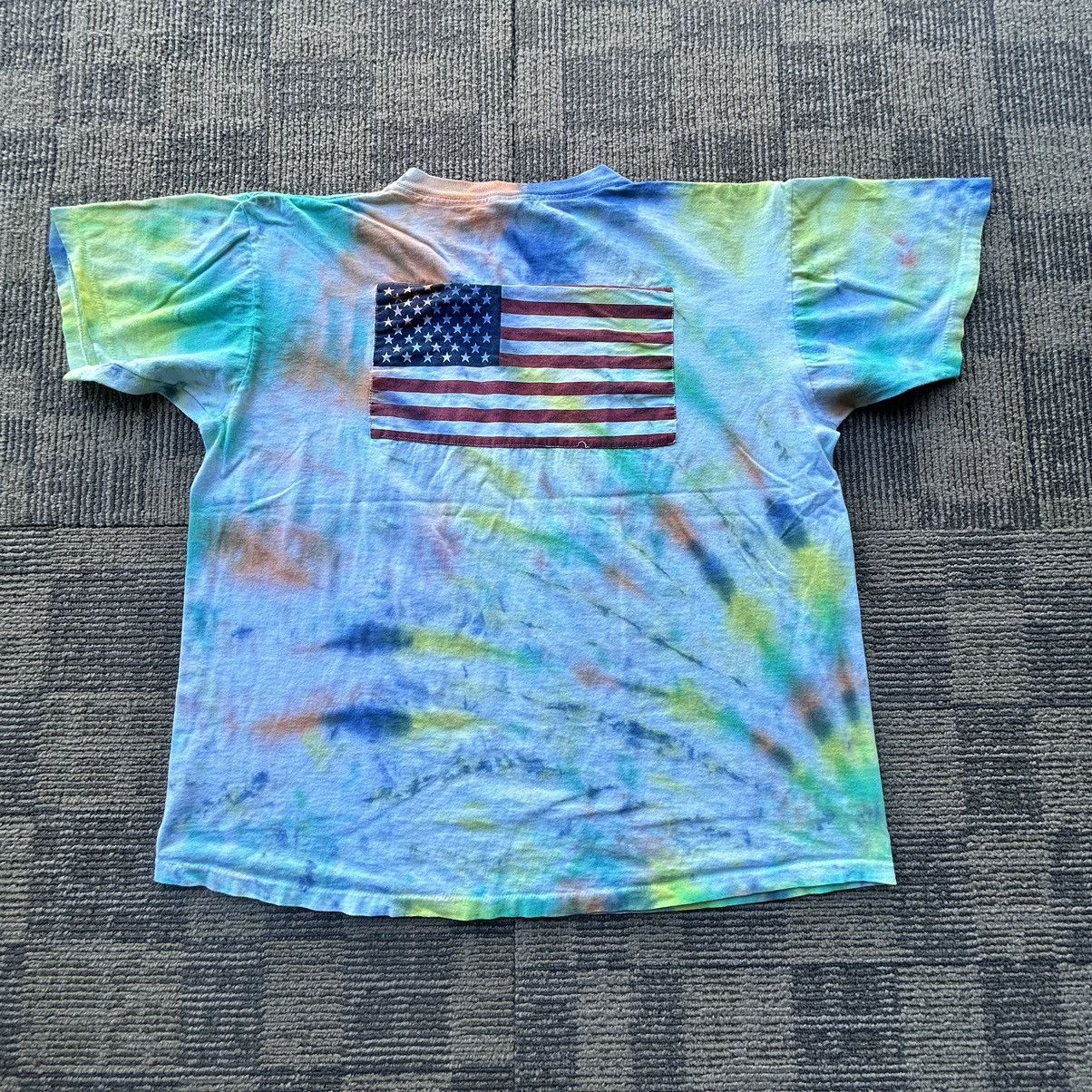 Disney Vtg 80’s Disney Mickey Mouse Yacht Club Tie-Dye Tshirt Size US S / EU 44-46 / 1 - 6 Thumbnail