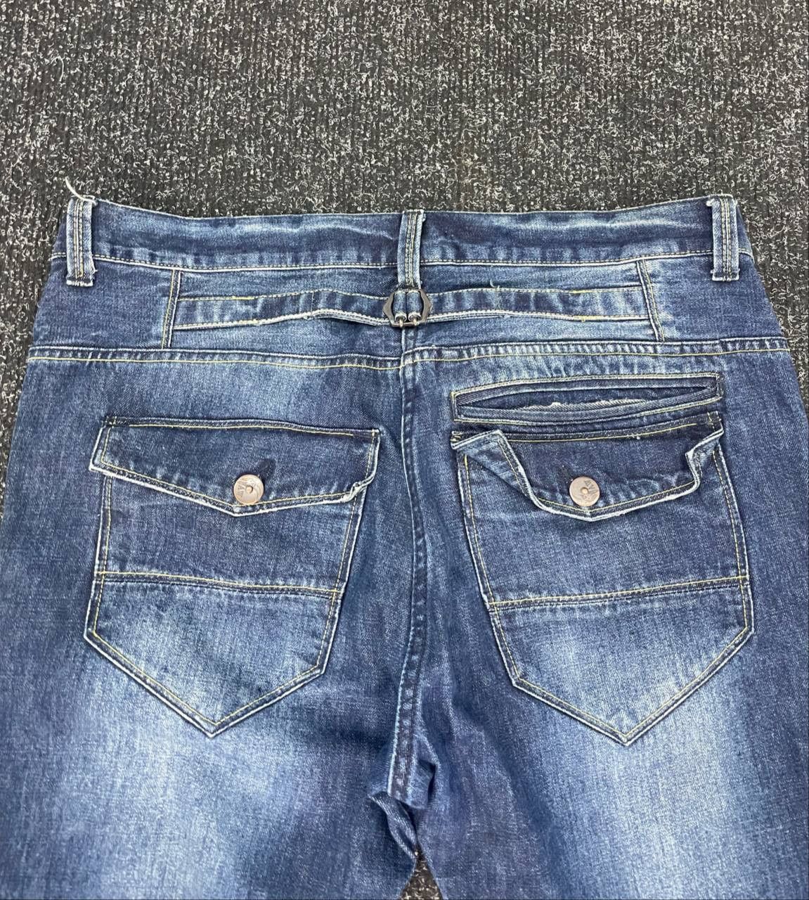Hysteric Glamour × If Six Was Nine CRAZY HYSTERIC GLAMOUR STYLE L.G.B. WASHED DISTRESSED JEANS Size US 34 / EU 50 - 5 Thumbnail