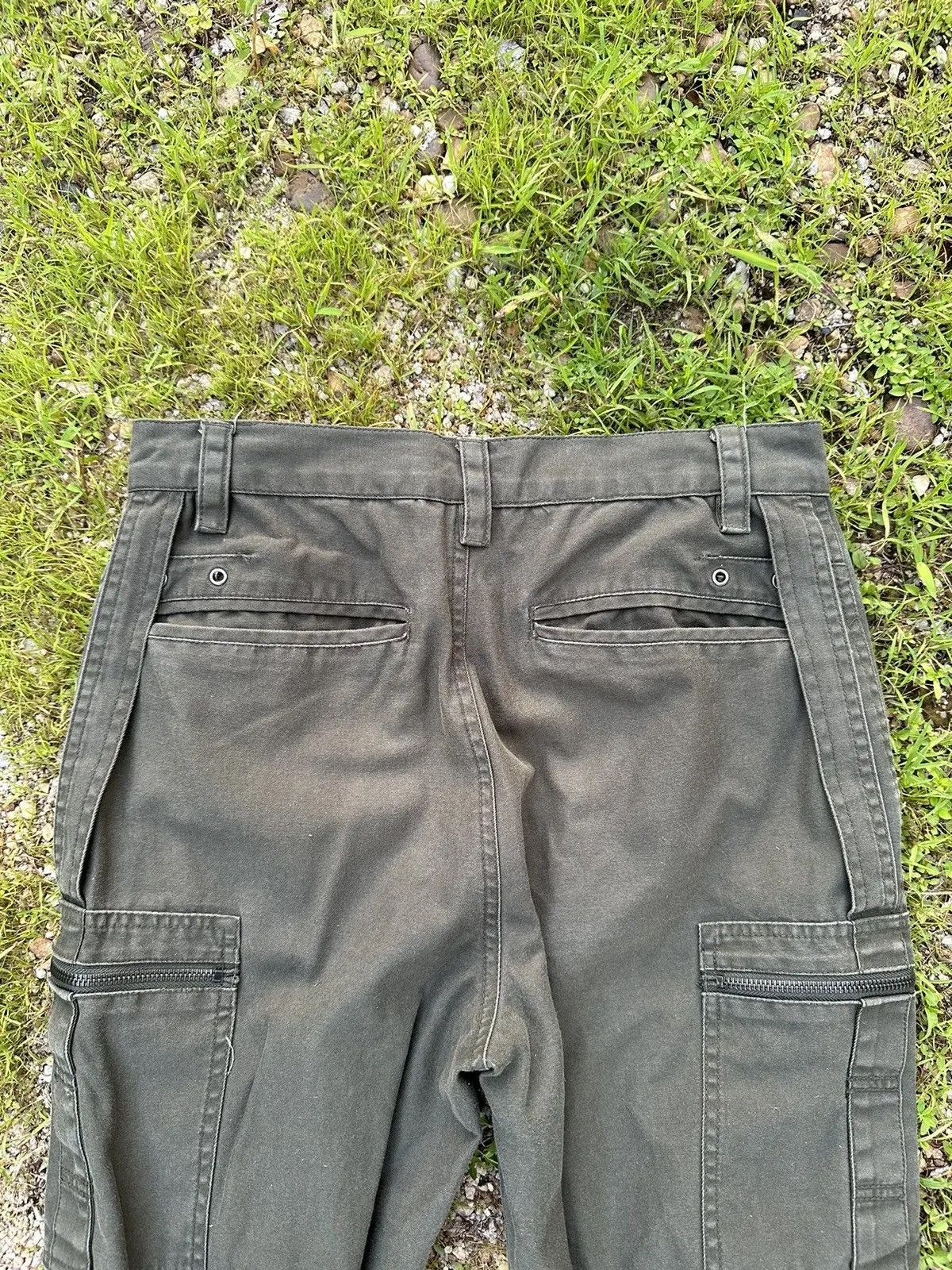 Seditionaries CRAZY VINTAGE RECTILINE JAPAN BONDAGE PARACHUTE FLARED PANTS Size US 28 / EU 44 - 9 Thumbnail