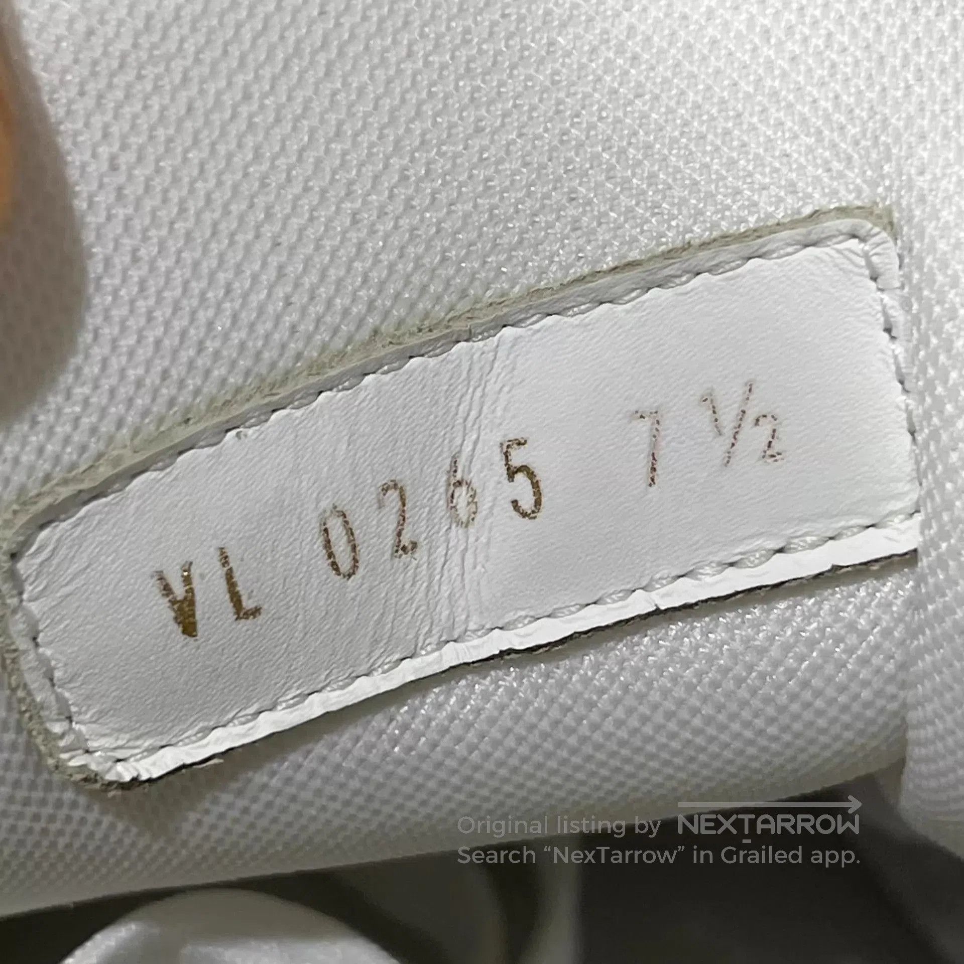 Louis Vuitton White Low-Top Sneakers Size 8.5. Size US 8.5 / EU 41-42 - 8 Thumbnail
