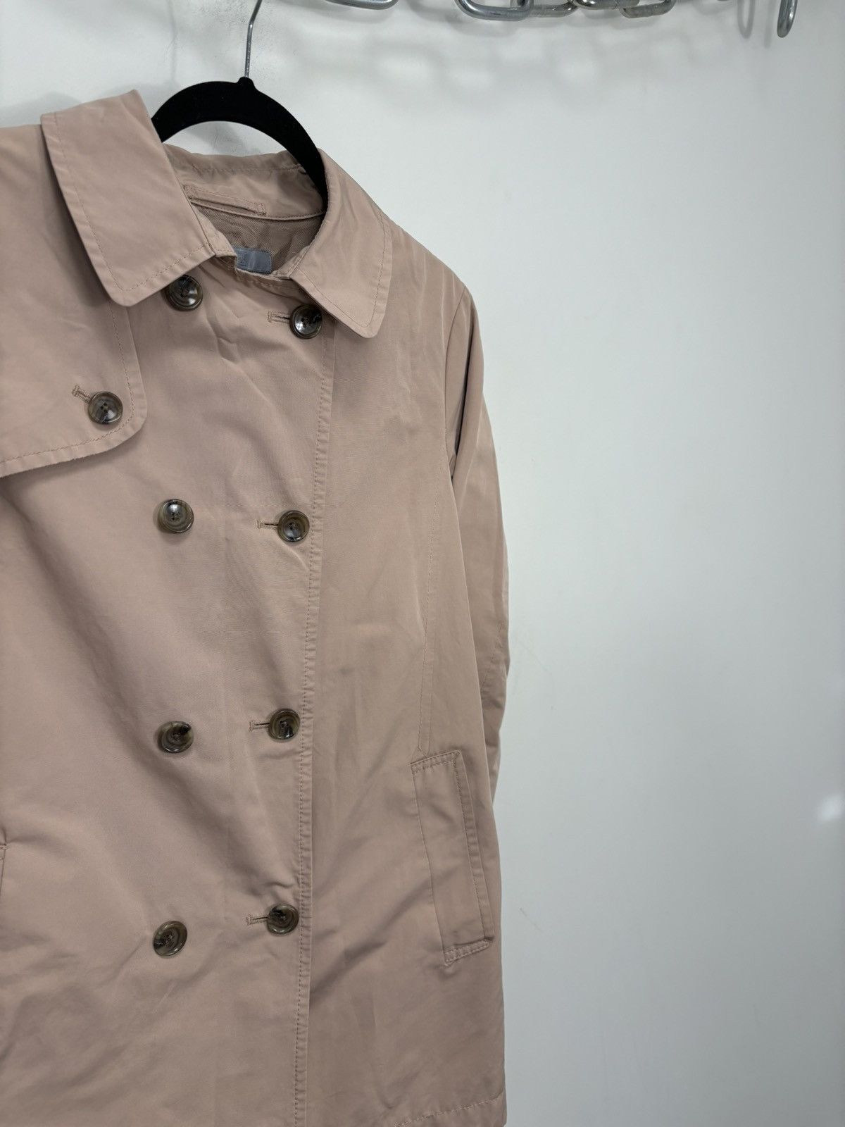 Uniqlo Uniqlo Women’s Classic Luxury Double Breasted Trench Coat Size L / US 10 / IT 46 - 7 Thumbnail