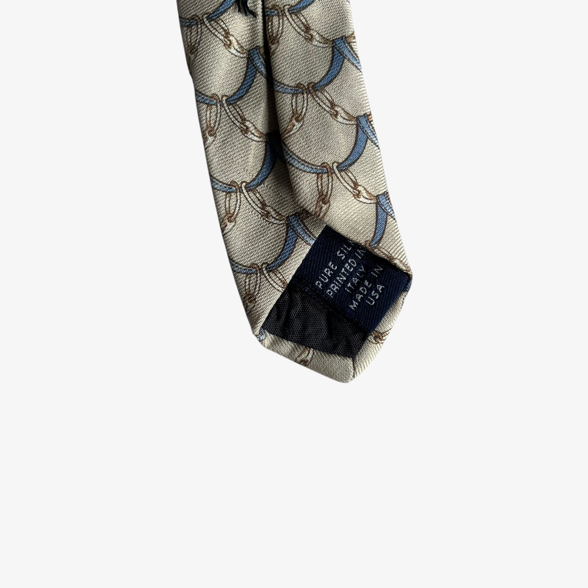 Brooks Brothers Vintage 90s Brooks Brothers Equestrian Print Silk Tie Size ONE SIZE - 3 Thumbnail