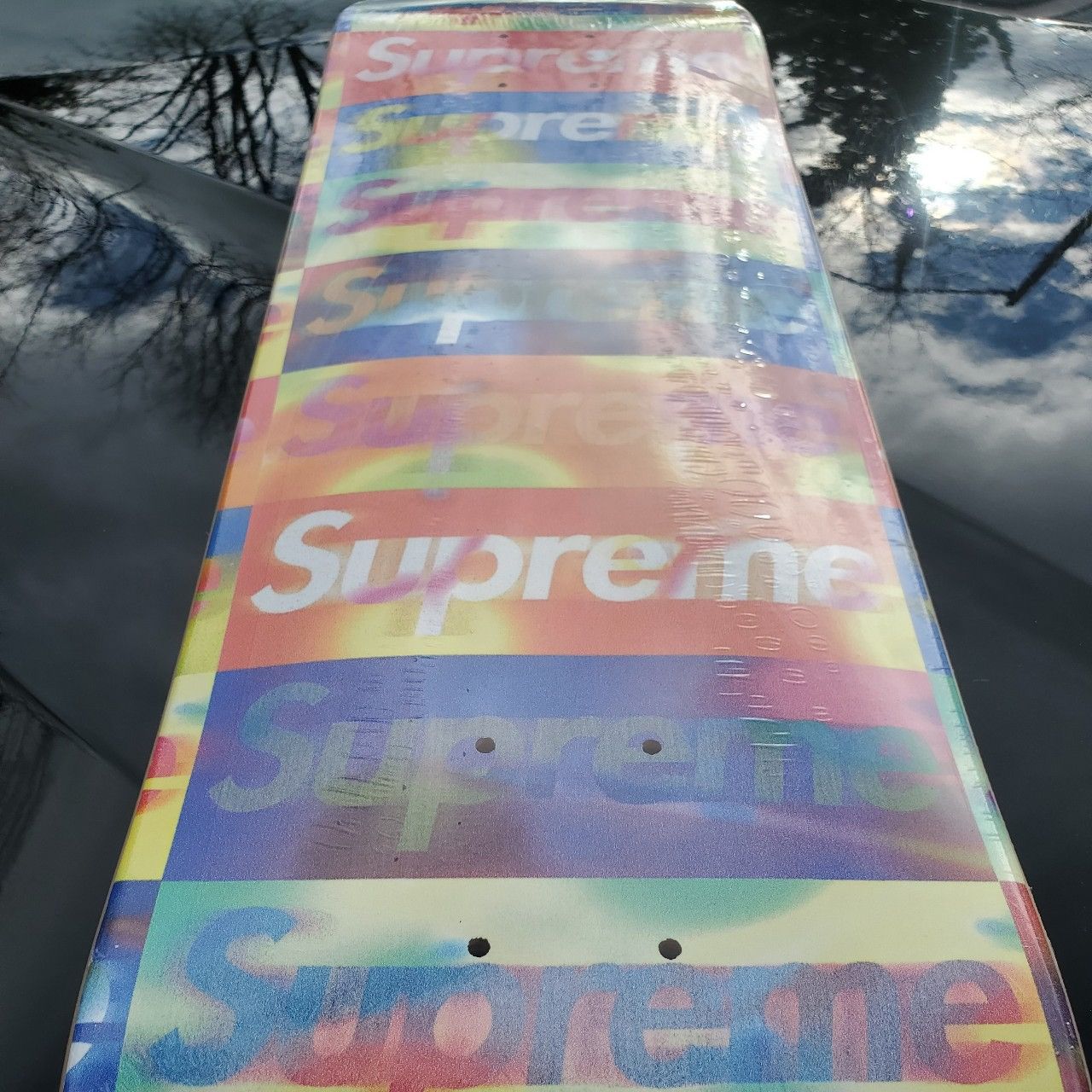 Supreme Supreme Distorted Logo Skateboard Size ONE SIZE - 4 Thumbnail