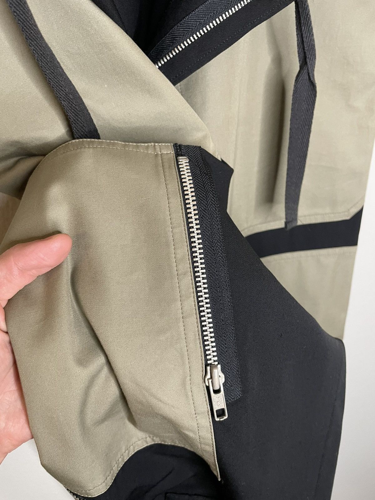 Y's × Y's for Men × Yohji Yamamoto Yohji Yamamoto Y’s Patch Color Block Cargo Pant Size US 36 / EU 52 - 5 Thumbnail