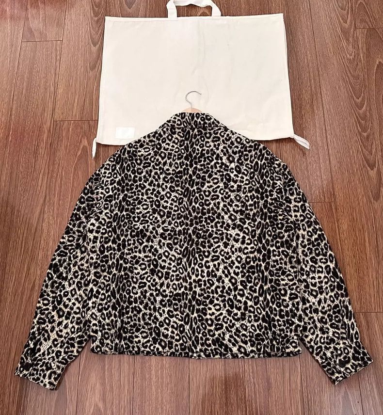 Visvim VISVIM Leopard Print Silk Jacket-2506 Size US S / EU 44-46 / 1 - 2 Thumbnail