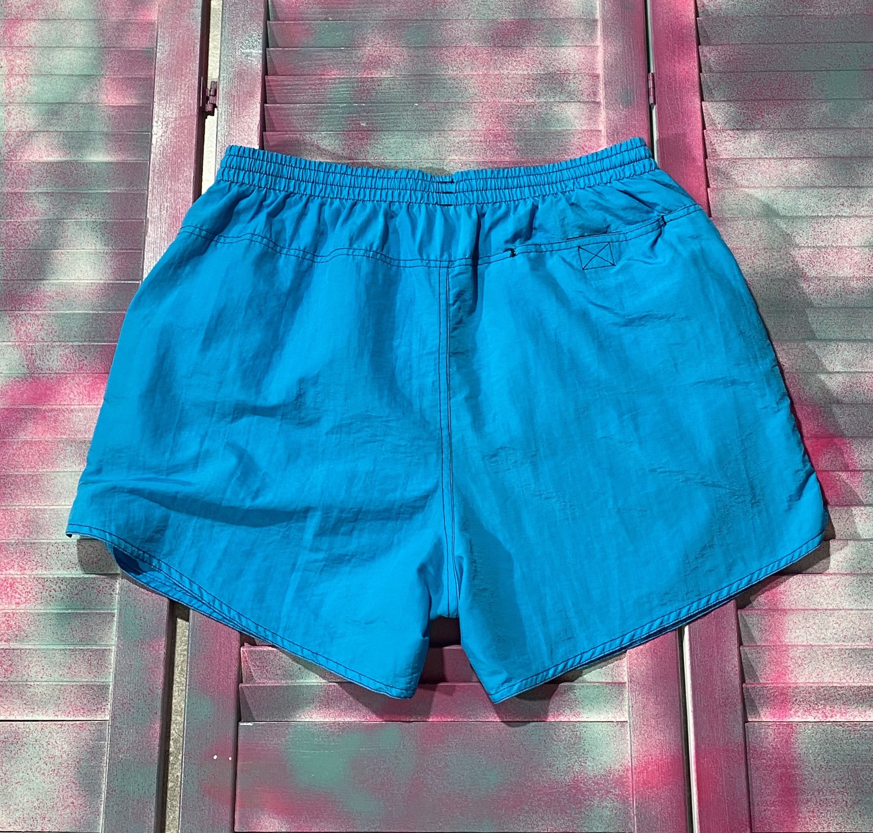 Speedo Vintage 90s SPEEDO Nylon Shorts Size US 34 / EU 50 - 2 Thumbnail
