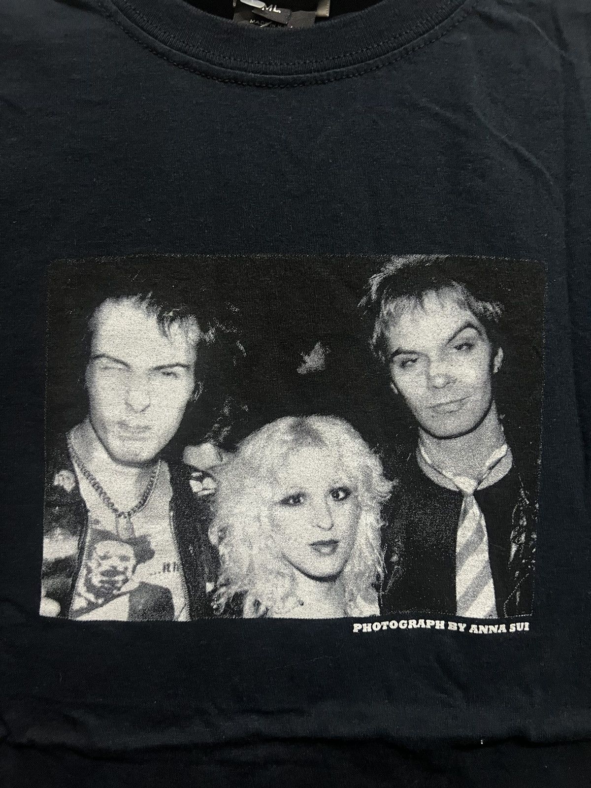 Vintage Vintage Sex Pistols Photograph By Anna Sui Tee Size US S / EU 44-46 / 1 - 2 Thumbnail
