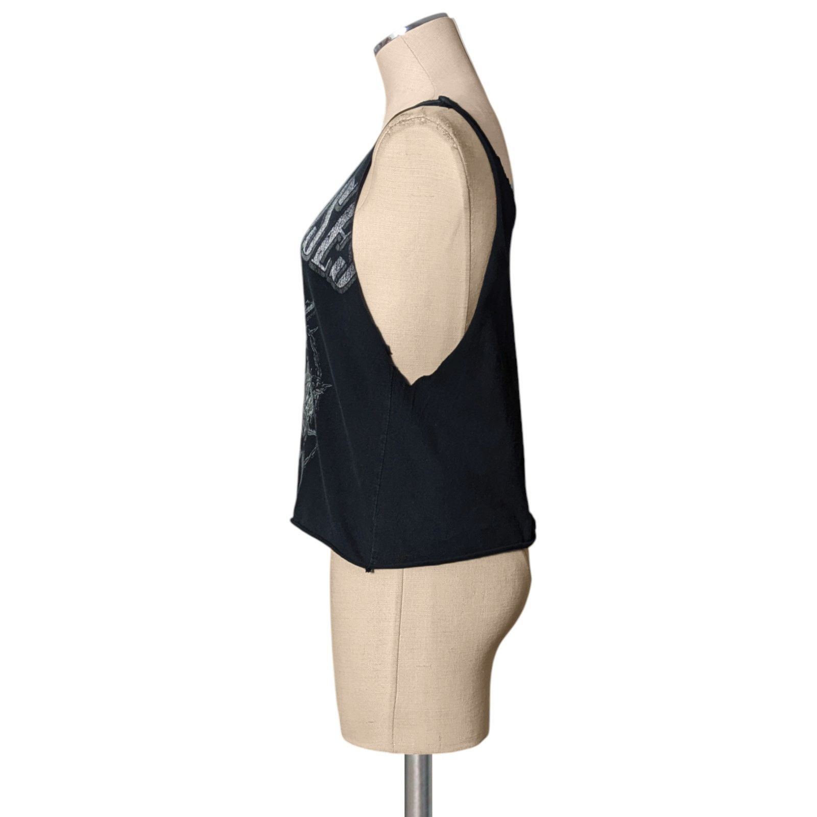 Other GUNS N' ROSES Black Cut Off Raw Hem Tank Top T-Shirt M Size M / US 6-8 / IT 42-44 - 2 Thumbnail