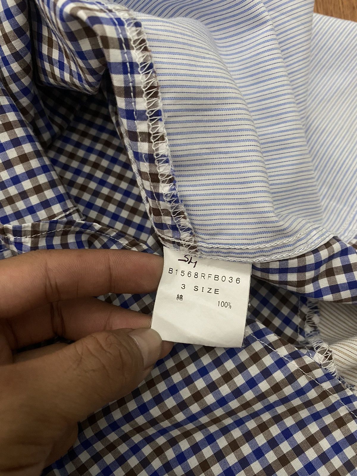Frapbois × Issey Miyake Frapbois by issey miyake patchwork shirt Size US M / EU 48-50 / 2 - 6 Thumbnail