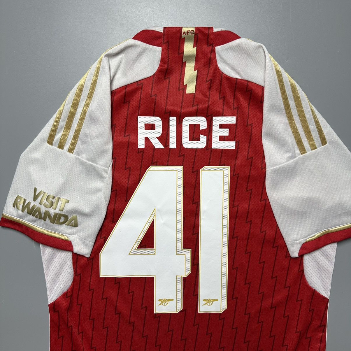 Vintage ARSENAL ADIDAS 2023/2024 FOOTBALL HOME JERSEY #41 RICE Size US M / EU 48-50 / 2 - 10 Thumbnail