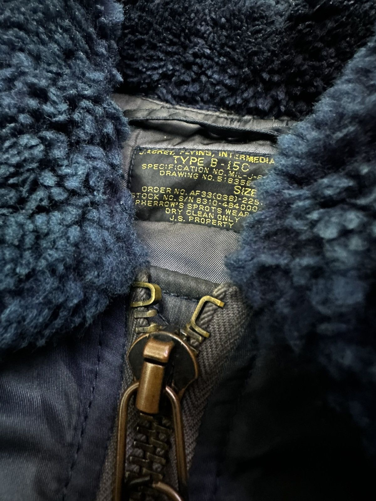 Pherrow's Vintage Pherrow’s B-15C Bomber Jacket Sunfaded Distressed Size US S / EU 44-46 / 1 - 13 Thumbnail